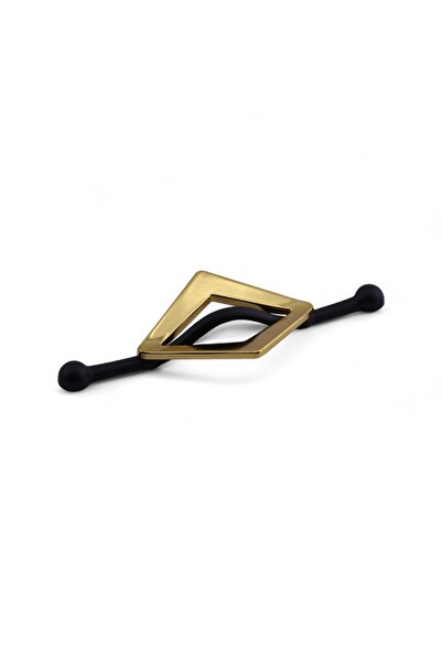 Badem10 Gold Color Gold Metal Drawer Cabinet Handle 96 mm | Luxury Furniture Cover Handle Ergonomic and Stylish Design