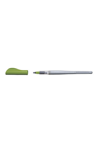 Pilot Stilou paralel 3,8 mm, vârf mediu, verde