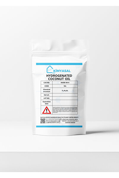 KİMYASAL EVİ Hydrogenated Coconut Oil ( Hidrojene Hindistancevizi Yağı ) Hamm...