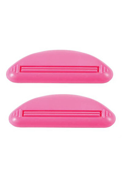 zola Toothpaste squeezer set, Zola®, 2 pieces, economical, 9x3.5 cm, pink