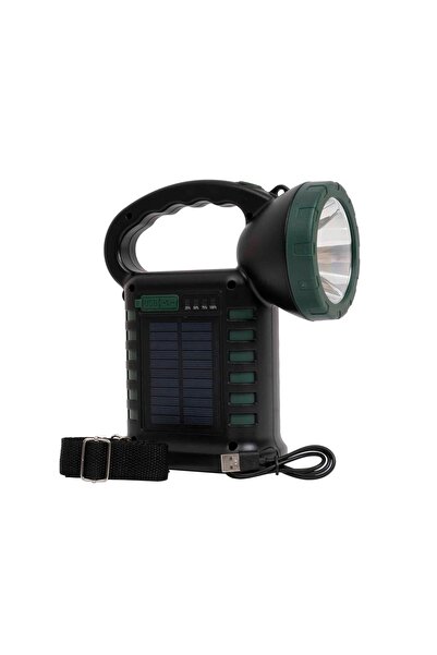 Z-Tools Felinar cu încărcare solară și USB, 6 moduri de intensitate a luminii...