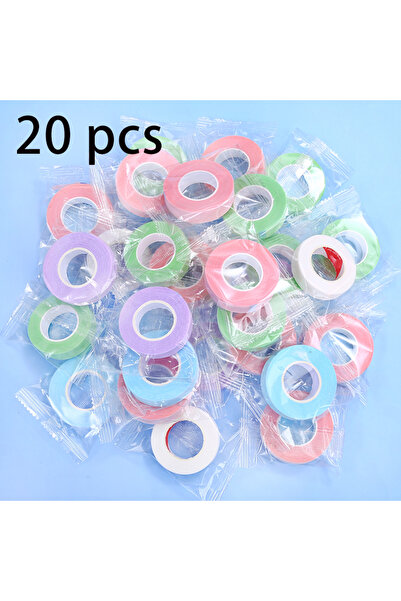 choice2 20 قطعة من شريط تمديد الرموش بالجملة تحت بقع العين سهلة التمزيق شريط المسام الدقيقة احترافي