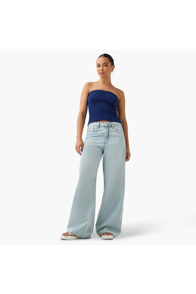 Lee Cooper Wide Leg Jeans