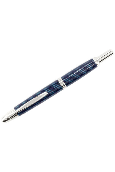 Pilot Stilou cu vârf fin, albastru, grafit, fără capac, rodiu