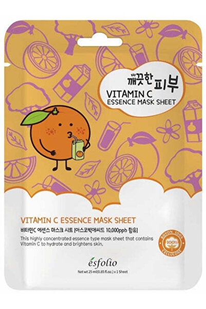 Esfolio Masca Pure Skin cu vitamina C, 25ml