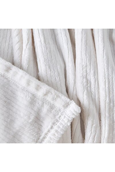 Home Centre Lucia Jacquard Flannel Throw - 150x200 cm