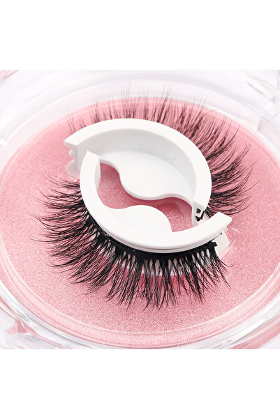 Choice5 ZD04 Reusable Self-Adhesive False Eyelashes, Full Strip Eyelash, Glue-Free, 3 Seconds to Wear Lashes