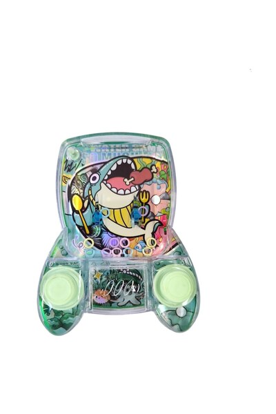OEM Children's Water Game with Green Shark Rings – Interactive Toy Without Batteries