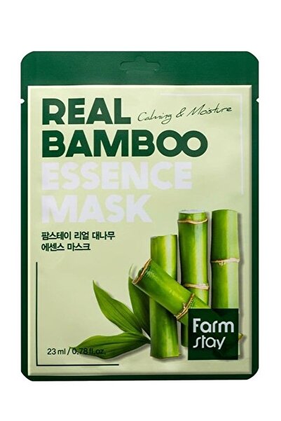 Farmstay Masca de fata Bambus Real, 25ml,