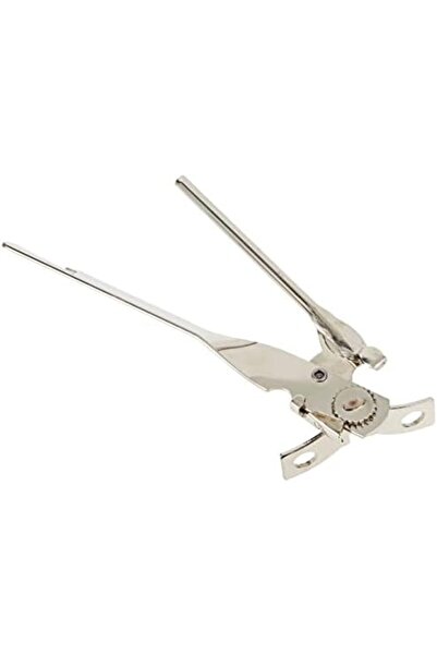 Metaltex 2-in-1 Can Opener with Cap Lifter – Durable Nickel-Plated Metal