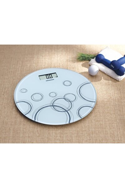 Heinner Bathroom Scale HBS-WH 150 R, Glass Platform, 150 kg