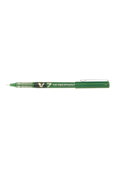 Pilot Rolă V7 Hi-Tecpoint 0.7 mm verde