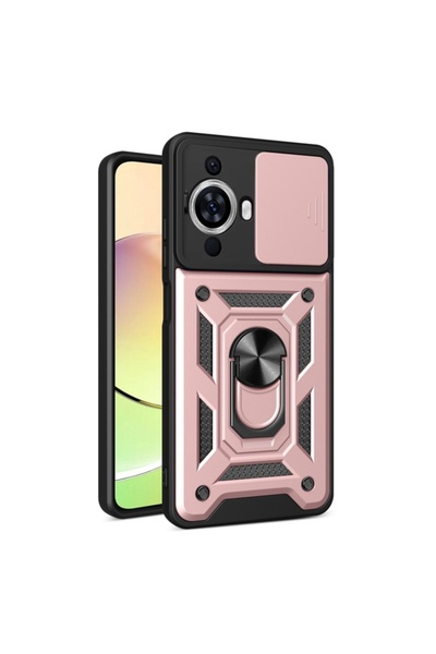 SKYDDAR INNOVATION Husă pentru Huawei nova 11 / nova 12s, CamShield, inel mag...