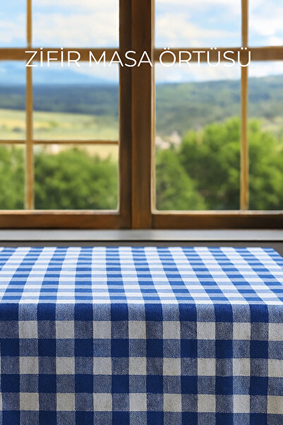 VERONİCA LİNE Piti Kareli Sofra Bezi, Piknik Örtüsü,Masa Örtüsü, Çok Amaçlı Ö...