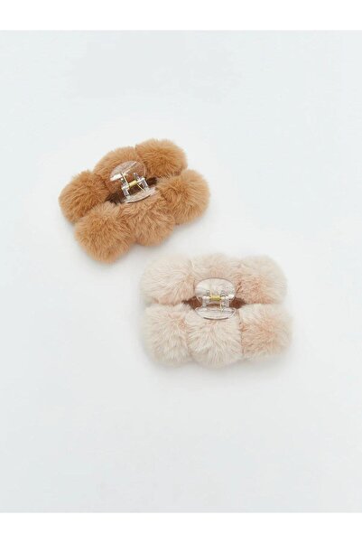 LC Waikiki Lcw Accessories Plush Women's Clasp Buckle Set of 2 (W5)
