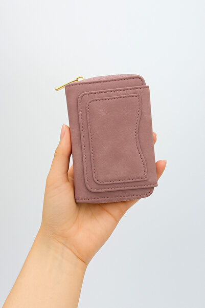 UCCELLO محفظة نسائية - محفظة أنيقة وعملية بسحاب، متعددة الأقسام، مع حامل بطاقات