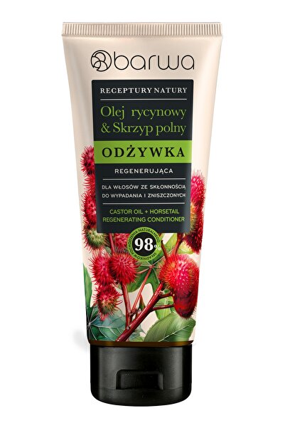 Barwa Cosmetics Balsam par regenerant cu ulei de ricin si coada calului, Barw...