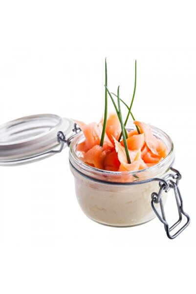 Bormioli Rocco Set of 6 glass jars with airtight closure BORMIOLI FIDO, 125ml, D8.3xH7.1cm (1.41370)