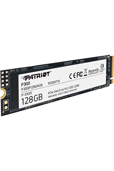 Patriot Unitate SSD (Solid State Drive) P300 128 GB, NVMe, M.2.