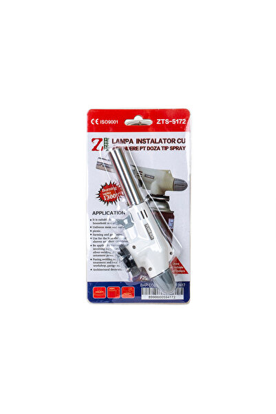 Z-Tools Set of spray type plumber's lamp (5172) and spray type gas can 227gr, (5214) / 5172_1