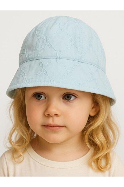 Zekids Κοριτσίστικο βαμβακερό καπέλο Fedora για ηλικίες 4-8 ετών