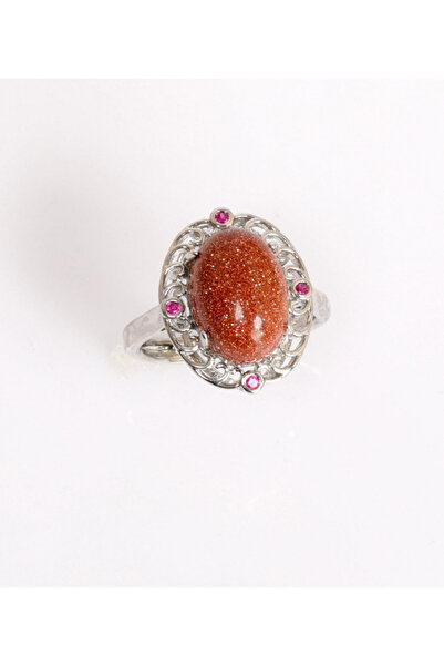 Taş-Mir Star Stone Adjustable Natural Stone Ring