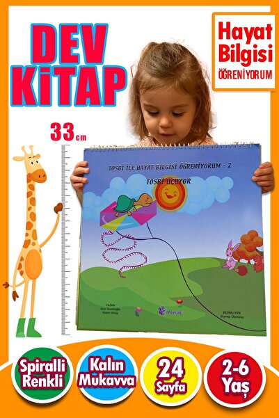 Harika Çocuk Yayınları 2 – 6 Yaş Tosbi ile Hayat Bilgisi Öğreniyorum 2 – Tosb...