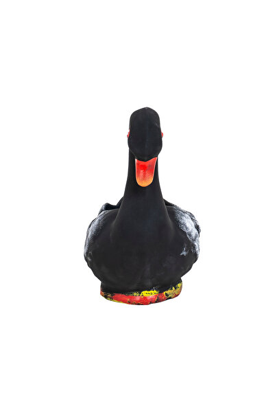 Z-Tools Ghiveci ceramic, model Black Swan, lungime 21 cm EXT7065_1