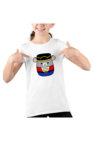 OEM Tricou Copii Fete Squishmallows Soldatel Craciun