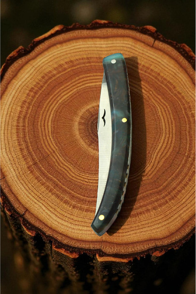 MERTCAN KNİFE 20 cm epoksi yaylı kıl çakı outdoor ve kamp bıçağı mutfak bıçağ...