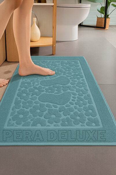 Pera Deluxe Χαλάκι μπάνιου με σχέδια λουλουδιών