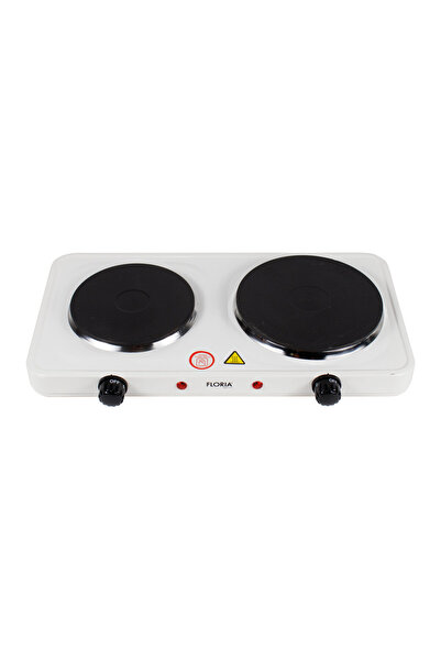 Floria Plită electrică cu 2 arzătoare, 2500W cu termostat / ZLN 2843
