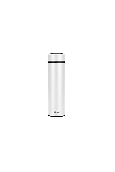 Floria Digital thermos, stainless steel interior, 500ml capacity FLORIA, white ZLN0806