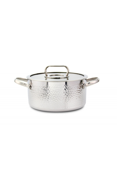 Zilan Stainless Steel Pot with Glass Lid, Capacity 4.5L, Diameter 24cm / ZLN 1320 ZLN1320