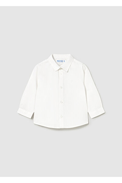 MAYORAL قميص أبيض بأكمام طويلة للأطفال الرضع 124
