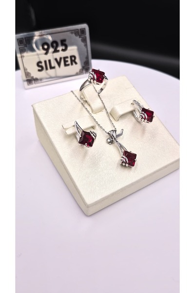 MODA 925 Ayar Kadın Gümüş Set