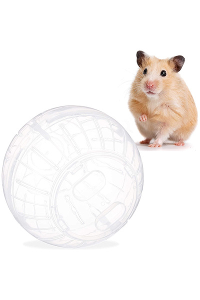 Relaxdays Transparent hamster ball, Diameter 14 cm