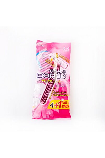 Dorco دوركو ماكينة حلاقة نسائية 4 + 1 مجانا