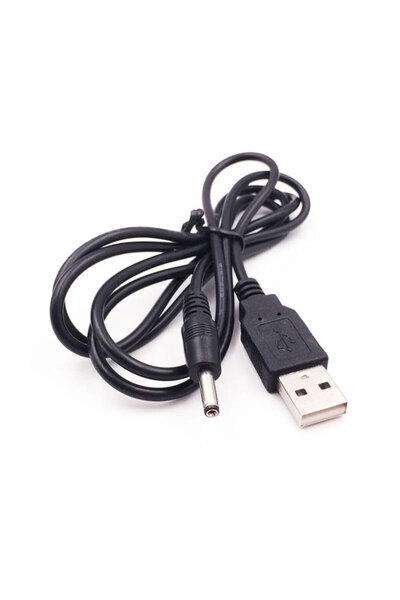 Leonpro Usb 2.0 DC 3.5mm x 1.35mm güç kablosu 5v2A USB güç kablosu