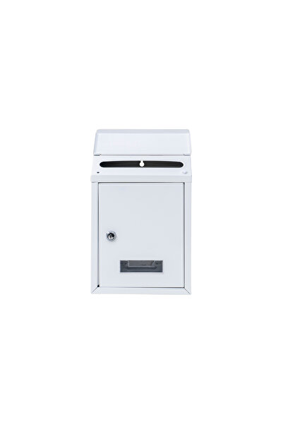 Z-Tools Metal mailbox, 21.7 x 7 x 30 cm, white ZTS5732_A