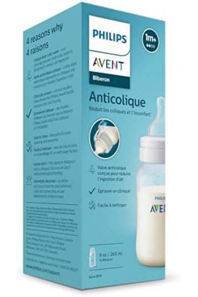 Philips Avent Philips Avent Anti-Colic Baby Bottle, 260 ml Capacity