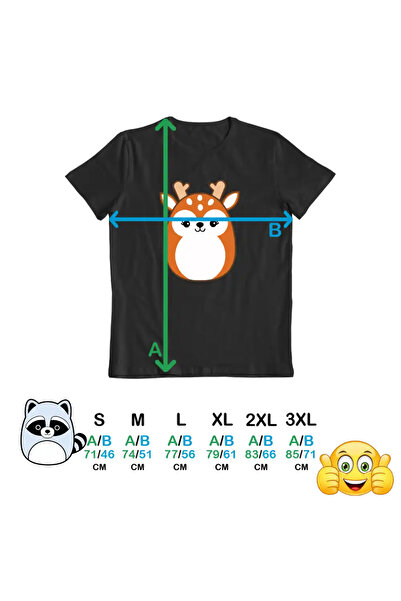 OEM Men's T-Shirt Squishmallows Christmas Reindeer