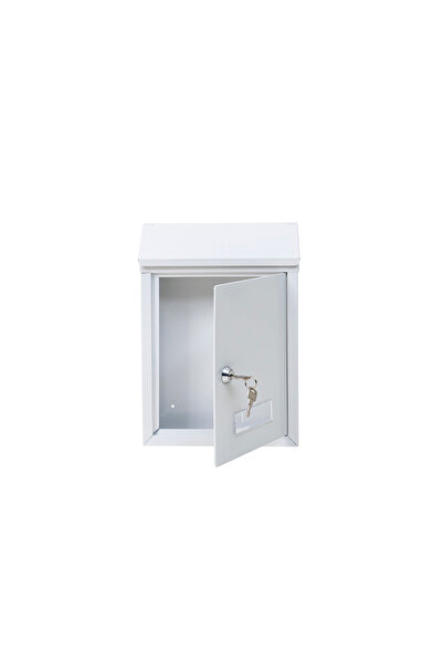 Z-Tools Metal mailbox, 21.7 x 7 x 30 cm, white ZTS5732_A