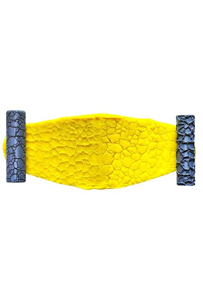 Atölye Dekupaj Model 059 -Çatlamış Toprak Deseni Polimer Kil Doku Oklavası / ...