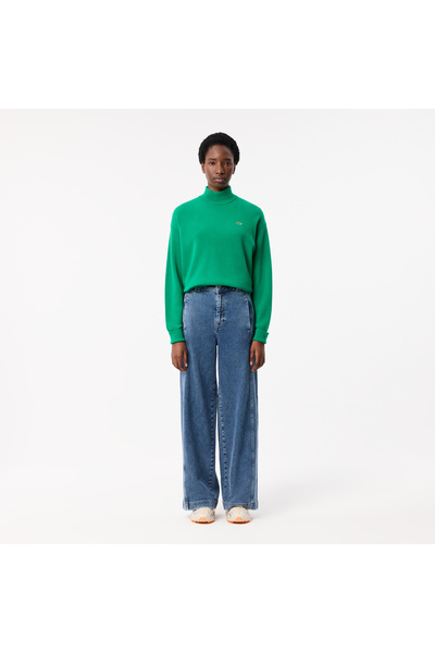 Lacoste بنطلون جينز نسائي مطاطي - HF5900-00-113