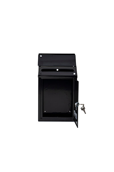 Z-Tools Metal Mailbox, 21.7x7x30cm, Black ZTS5732_N