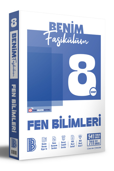 Benim Hocam Yayınları 8. Sınıf Fen Bilimleri Benim Fasikülüm Benim Hocam Yayı...