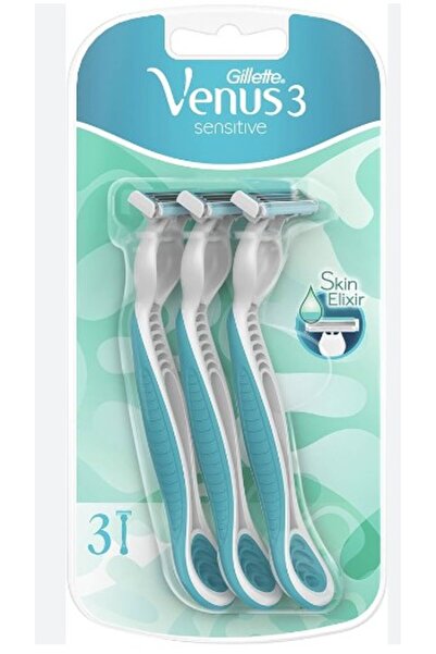 Gillette بطاقة فينوس SNSTV RAZOR 3B 3PC