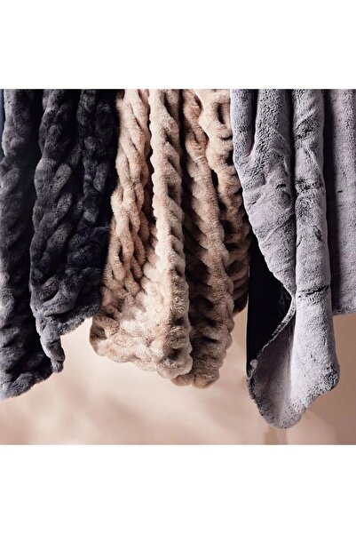 Home Centre Trieste Rabbit Fur Blanket - 150x200 cm