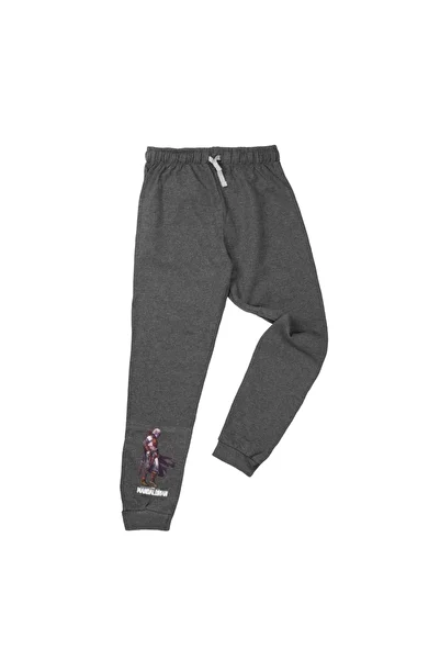 Star Wars Pantaloni trening baieti, antracit, 122-128 cm, Mandalorian, Star Wars